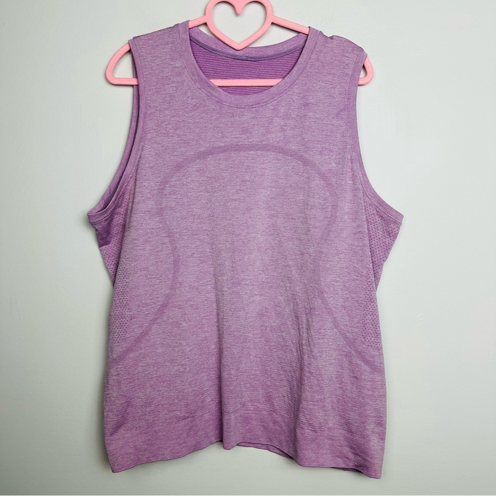 Lululemon Athletica Purple Muscle Tee Size 14